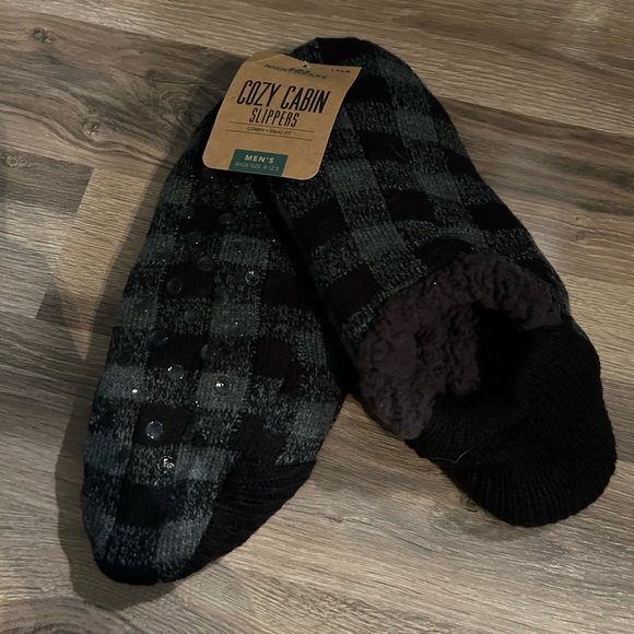 Men’s Sock Slippers with Grip - Picture 3 of 3